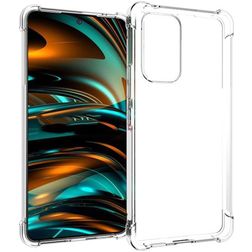 Mobigear Cushion Transparent Samsung Galaxy A53 Flexibel TPU Skal Stötsäkert - Transparent