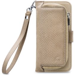 Mobilize Gelly Zipper Samsung Galaxy J5 (2017) Etui Kopertówka 2w1 z odpinanym etui - Latte