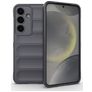 Mobigear Bumpy Samsung Galaxy S25 Flexible TPU Back cover - Grey
