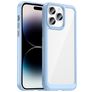 Mobigear Crystal iPhone 14 Pro Hardcase Back cover - Trasparente / Blu