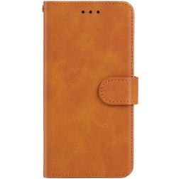 Mobigear Excellent HONOR 50 Lite Cover a libro portafoglio - Cognac
