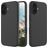 Mobigear Rubber Touch iPhone 16 Silicone Capa traseira - Preto