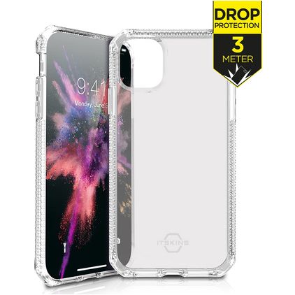 ITSKINS SpectrumClear Transparent iPhone XR Flexibel TPU Skal Stötsäkert - Transparent