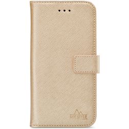 My Style Flex Wallet Samsung Galaxy A22 4G Wallet case - Gold