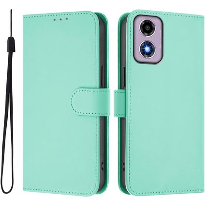 Mobigear Urban Wallet Motorola Moto G04 Knížkové pouzdro Peněženka - Mátová