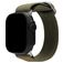Mobilize Elastic Nylon Apple Watch Armband Elastiskt band - 42/41/40/38 mm - Khaki