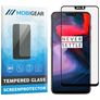 Mobigear Premium OnePlus 6 Tempered Glass Screen Protector - Case Friendly - Black