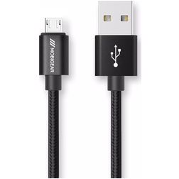 Mobigear USB-A til Micro USB Kabel 1 m - Sort