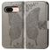 Mobigear Butterfly Google Pixel 8a Wallet case - Grey