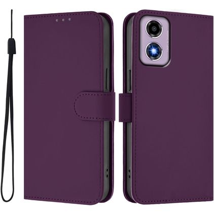 Mobigear Urban Wallet Motorola Moto G04 Etui z klapką typu portfel - Fioletowy