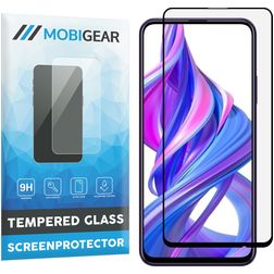 Mobigear Premium HONOR 9X Pro Szkło hartowane Ochrona ekranu - Kompatybilna z etui - Czarny