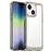 Mobigear Crystal iPhone 14 Plus Plástico rígido Capa traseira - Transparente / Cinzento