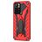 Mobigear Armor Stand POCO M4 Pro 5G Hard Case Back cover Shockproof with Stand - Red