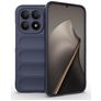 Mobigear Bumpy Xiaomi 15T TPU flexível Capa traseira - Azul escuro