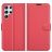 Mobigear Classic Samsung Galaxy S22 Ultra Funda tipo libro Cartera - Rojo