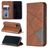 Mobigear Rhombus Slim iPhone 11 Plånboksfodral - Brun