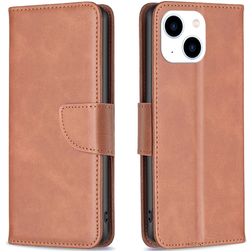 Mobigear Excellent iPhone 15 Funda tipo libro Cartera - Marrón