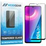 Mobigear Premium TCL 30 Plus Tempered Glass Screen Protector - Case Friendly - Black