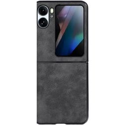 Mobigear Excellent OPPO Find N2 Flip Fodral Hårdplast Skal - Svart