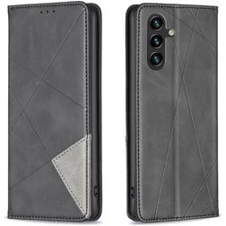 Mobigear Rhombus Slim Samsung Galaxy A56 Lompakkokotelo - Musta