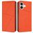 Mobigear Frosted Flip iPhone 17 Etui z klapką typu portfel - Pomarańczowy