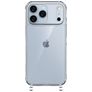 Mobigear Mix & Match Transparente iPhone 17 Pro Max TPU flexible Funda con cuerda - Transparente