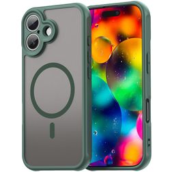 Mobigear Shockproof iPhone 17 MagSafe Hardcase Back cover - Verde