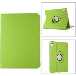 Mobigear DuoStand iPad 10 (2022) Rotating Wallet case - Green