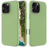 Mobigear Rubber Touch iPhone 16 Pro Silicone Back cover - Verde