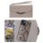 Mobilize Elegant Magnet iPhone 13 Mini Cover Aftagelig 2-i-1-clutch - Beige Snake