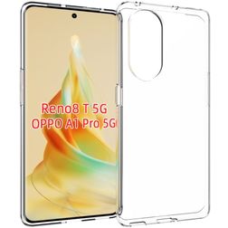 Mobigear Basics Trasparente OPPO Reno 8T 5G TPU flessibile Back cover - Trasparente
