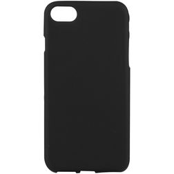 Mobigear Colors iPhone 8 Fleksibel TPU Bagsidecover - Sort