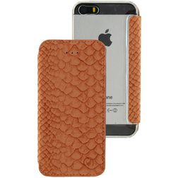 Mobilize Slim Gelly iPhone 5 Wallet case - Snake Apricot