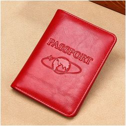 Mobigear RFID Capa para passaporte - Vermelho