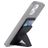 Mobigear Folding Snap-On Korthållare - 3 kort - MagSafe-kompatibel - Svart