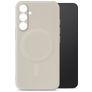 My Style Protective Flex Samsung Galaxy S24 FE MagSafe TPU flexível Capa traseira - Antique White