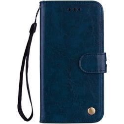Mobigear Wallet Huawei P20 Lite (2018) Lompakkokotelo + Setelitasku - Sininen