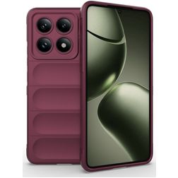 Mobigear Bumpy Xiaomi 14T TPU flexible Carcasa - Rojo