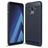 Mobigear Brushed Slim Samsung Galaxy A8 (2018) Flexibel TPU Skal - Marinblå