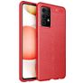 Mobigear Luxury Samsung Galaxy A72 Elastyczne TPU Etui plecki - Czerwony