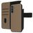 Mobiparts Samsung Galaxy A15 Aito nahka 2-in-1-lompakkokotelo irrotettavalla kuorella + Setelitasku - Taupe