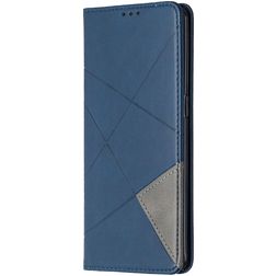 Mobigear Rhombus Slim OPPO Reno 4 Pro 5G Pungetui - Blå
