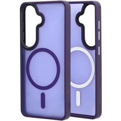 Mobiparts Hardcover Samsung Galaxy S26 MagSafe Hardcase Etui plecki - Satin Purple
