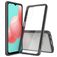 Mobigear Crystal Samsung Galaxy A32 5G Plástico rígido Capa traseira - Transparente / Preto