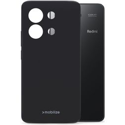 Mobilize Rubber Gelly Xiaomi Redmi Note 13 4G TPU flexible Carcasa - Negro