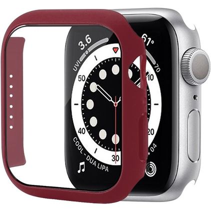 Mobigear Colors Apple Watch - 45 mm Hard Case - Burgundy