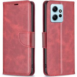 Mobigear Excellent Xiaomi Redmi Note 12 Funda tipo libro Cartera - Rojo