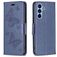 Mobigear Butterfly Samsung Galaxy A54 Plånboksfodral med sedelfack - Blå