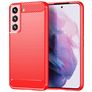 Mobigear Brushed Slim Samsung Galaxy S23 Ultra Elastyczne TPU Etui plecki - Czerwony