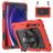 Mobigear SureGrip Xtreme Samsung Galaxy Tab S9 FE Fodral Hårdplast / Silikon Skal + Pennhållare + Axelrem + Ställ - Röd